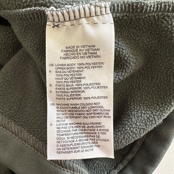 Reebok CrossFit Men's 1/4 Zip Sweatshirt Color Block Gray Long Sleeve Large - Picture 5 of 12